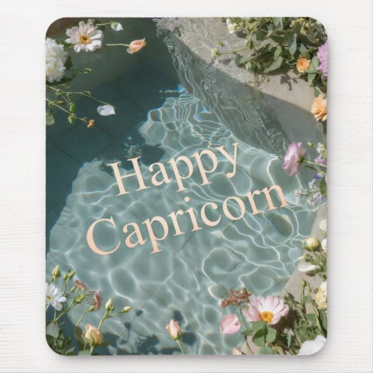 Happy Capricorn MousePad (Vorne)