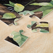 Happy Capybara in Rainforest Wild Animal Puzzle (Seite)