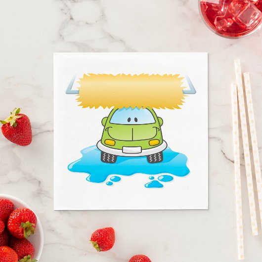 Happy Car Wash Serviette