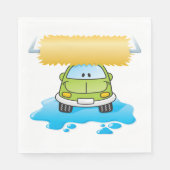 Happy Car Wash Serviette (Vorderseite)