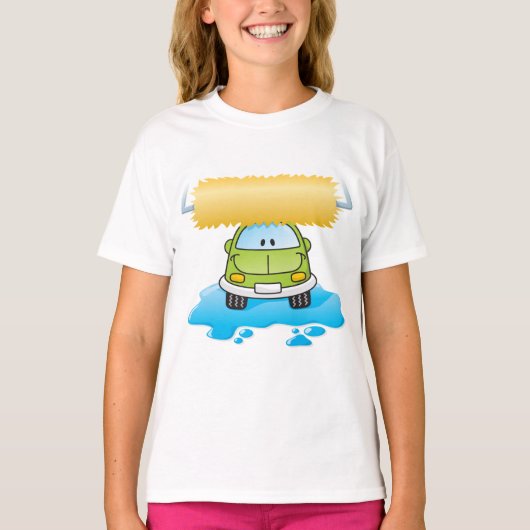 Happy Car Wash T-Shirt (Vorderseite)