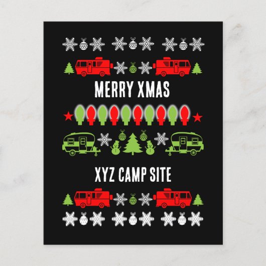 Happy Caravan Weihnachtszeit Flyer (Vorne)