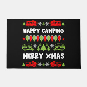Happy Caravan Weihnachtszeit Fußmatte