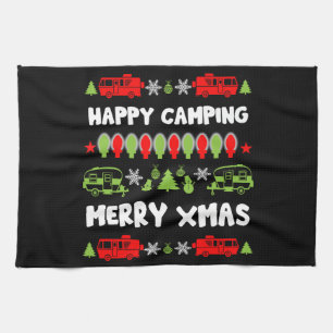 Happy Caravan Weihnachtszeit Geschirrtuch