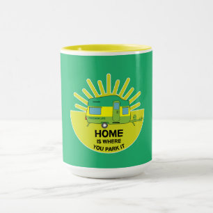 Happy Caravaner Caravan Geschenke Wohnwagen Tasse