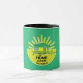 Happy Caravaner | Caravan Geschenke | Wohnwagen |  Tasse (Zentrum)