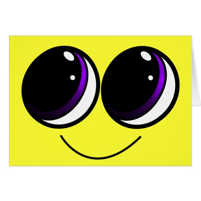 Happy Card (Vorderseite (Horizontal))