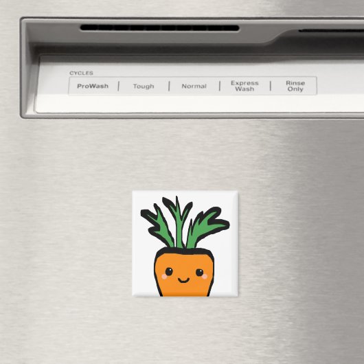 Happy carrot magnet (In Situ (Geschirrspüler))