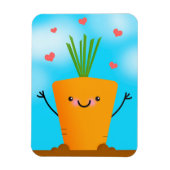 Happy Carrot Magnet (Vertikal)