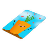 Happy Carrot Magnet (Linke Seite)