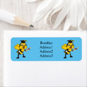 Happy Cartoon bee Abschluss (Insitu)