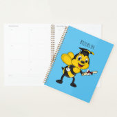 Happy Cartoon bee Abschluss Planer (Anzeige)