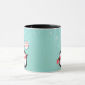 Happy Cartoon Penguin Tasse (Zentrum)