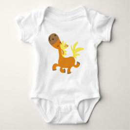 Happy Cartoon Pony Baby Bekleidung Baby Strampler