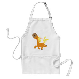 Happy Cartoon Pony Cooking Schürze