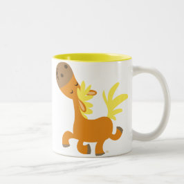 Happy Cartoon Pony Tasse