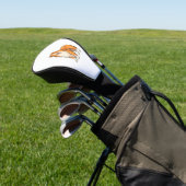 Happy Cartoon Rough Collie Golf Headcover (In SItu)