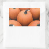 Happy Carving Rechteckiger Aufkleber (Tasche)