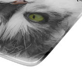Happy Cat elegant anpassbar Schneidebrett (Ecke)