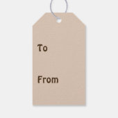 Happy Cat Geschenketiketts Geschenkanhänger (Rückseite)