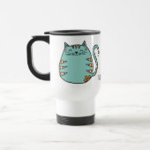 Happy Cat individuelle Name Tasse (Links)