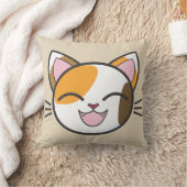 Happy Cat Kissen (Decke)