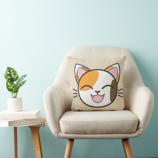 Happy Cat Kissen (Stuhl )