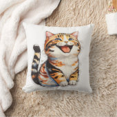 Happy Cat Kissen (Decke)