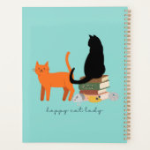 Happy Cat Lady Planer (Rückseite)