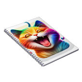 Happy Cat Notizblock (Rechte Seite)