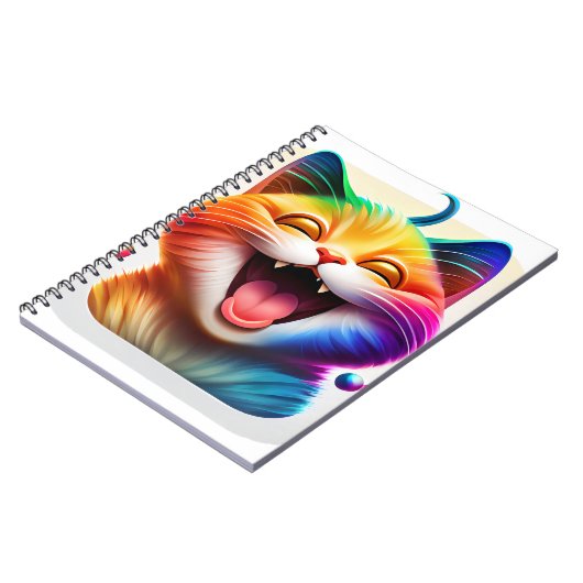 Happy Cat Notizblock (Linke Seite)