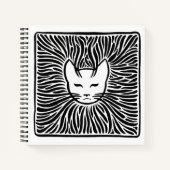 Happy Cat Notizblock (Vorderseite)