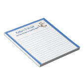 Happy Cat oder Foto Personalisiert zu tun Planer Notizblock (angewinkelt)