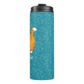 Happy Cat Personalisiert Thermosbecher (Vorderseite)