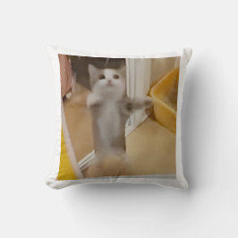 Happy Cat Pillow Kissen