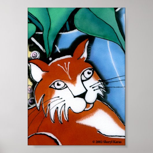 Happy Cat Poster (Vorne)