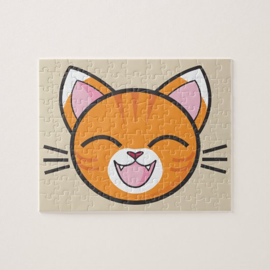Happy Cat Puzzle (Horizontal)