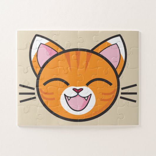 Happy Cat Puzzle (Horizontal)