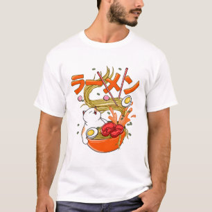 Happy Cat Ramen T-Shirt