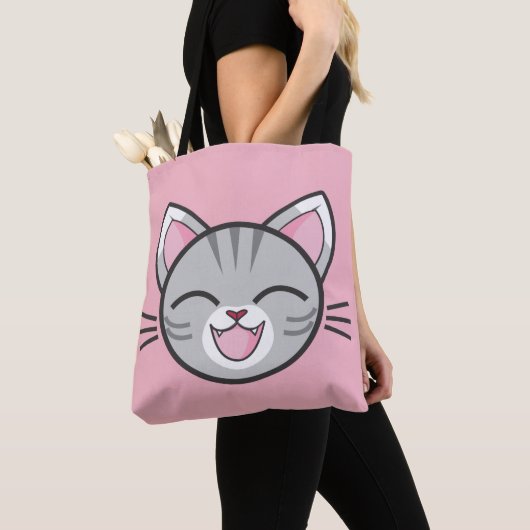 Happy Cat Tote Tasche (Von Nahem)