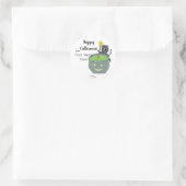 Happy Catloween | Halloween Cat Sticker (Tasche)