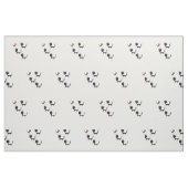 Happy Cats Lyhography Design Fabric Stoff (Fat Quarter (45,7 x 55,9 cm))