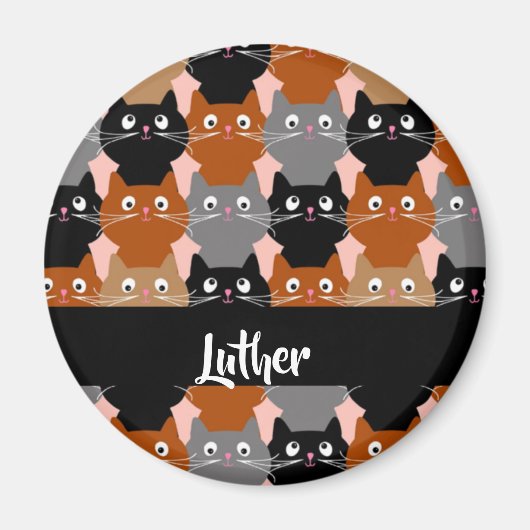 Happy Cats Magnet (Vorne)