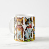 Happy Cats Nr. 2 Kaffeetasse (Vorderseite Links)
