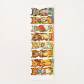 Happy Cats Print Yogamatte