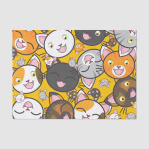 Happy Cats Tissue Paper Seidenpapier