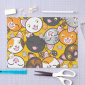Happy Cats Tissue Paper Seidenpapier (Handwerk)