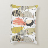 Happy Cats Whimsical Pattern Dekokissen (Rückseite(Vertikal))