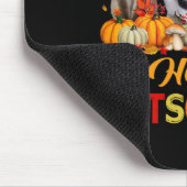 Happy Catsgiving Siamese Katze Herbst Fall Vibes T Mousepad (Ecke)