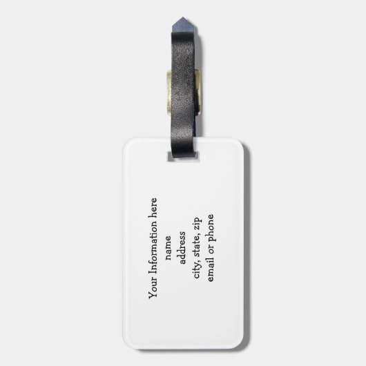 Happy Celery Stalk Grüne Faser Gemüse Gepäckanhänger (Rückseite vertikal)